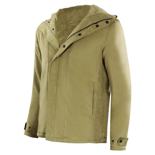 Resident Evil Village Ethan Winters Coat Jacket Cosplay Costume Mens Top Green - Picture 3 of 10