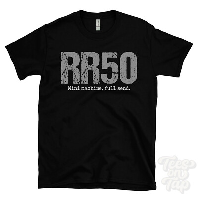 RR50: Mini Machine, Full Send T-Shirt Motorrad Biker