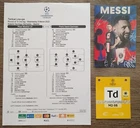 Hospitality Pass UEFA CL 9/3/2022 Real Madrid vs Paris Saint Germain # Messi