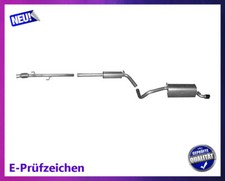 Auspuffanlage Audi A1 1.2 TSI Bj.10-15 Auspuff mit Hosenrohr