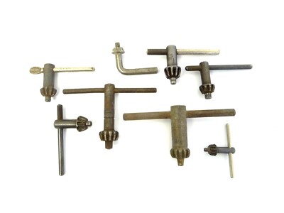 1914 Jacobs No 2 30 S9 KG SB12 Umond Electric Drill Chucks Bit Changing Keys Lot