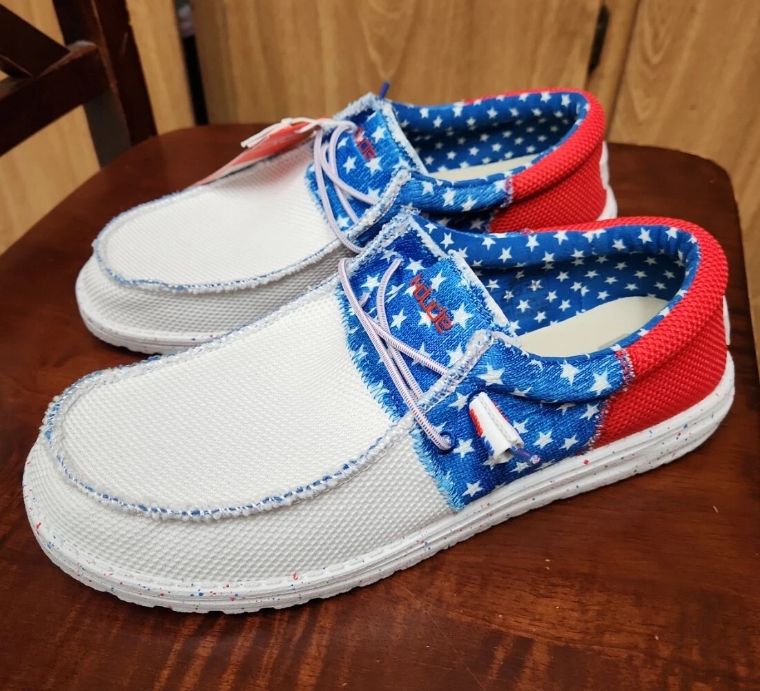 Hey Dude Wally Sox Tri Fans, Mens Casual Shoes