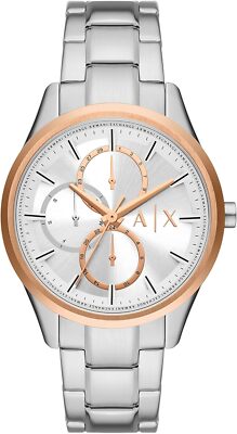 A|X Armani Exchange] Watch AX1870 Men's Silver | eBay