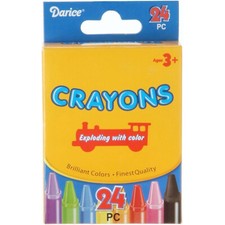 Crayons Assorted Colors 24 Piece 