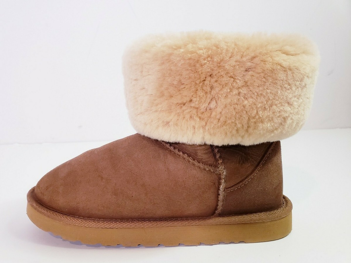 Genuine Australian Sheepskin Tall Boots- Wmns Sz 7, Chestnut (Unbranded) SHEEPSKINS DOWNUNDER Long chestnut sheepskin Boots | eBay main image 3
