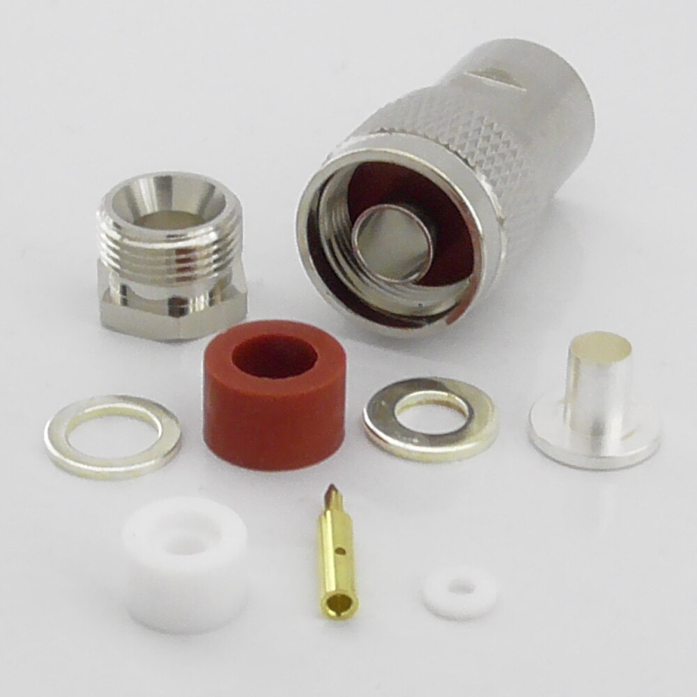 Connettore Sma Femmina Flangia Confezione Da 5 Connettori SMA Femmina Con Flangia A 2 Fori - Per Montaggio Su Pannello Connettori Nuovi Originali - Foto 3