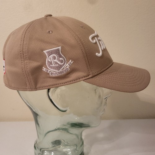 Titleist By New Era Riverbend Fitted Hat Medium-Large Tan Cap - Picture 4 of 9