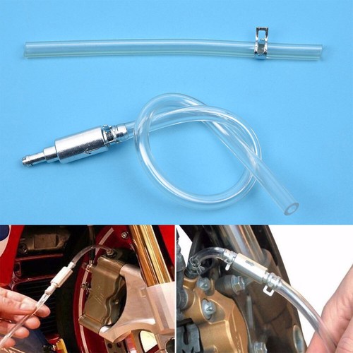 Brake Bleeder Hose-One Way Check Valve Tube Bleeding Tool Kit for Car Motorcycle - Picture 10 of 12