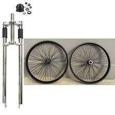 26 48 Spokes Wheelset Double Wall Non Suspension Fork Headset-beach Mtb Bike 26 48 Spokes Wheelset Double Wall Non Suspension Fork Headset-beach Mtb Bike
