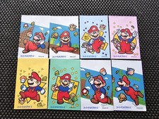 Vintage Nintendo Super Mario Bros Mini Envelopes Pouch LOT 8 Rare Promo SNES GBA