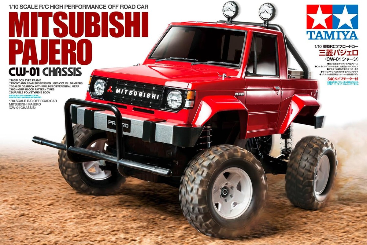 あん左衛門 TAMIYA 1/10 RC Car No.727 MITSUBISHI PAJERO (CW-01 SHASSIS