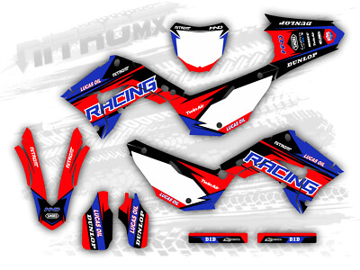 Graphics fits POLISPORT RESTYLE Honda CR 125 250 R 2002 2003 2004 2005 2006 2007