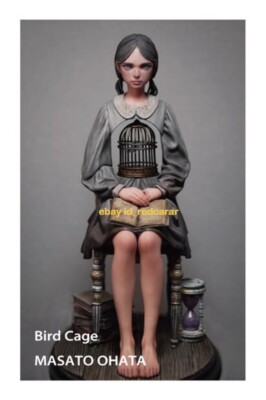 WF Summer Bird Cage Resin Figure Model Kit Unpained Unassembled Garage Kits