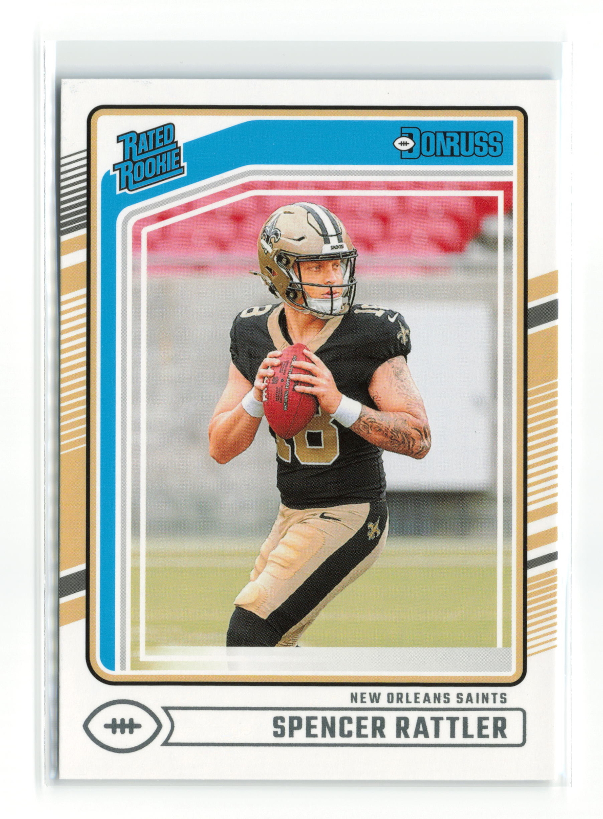 SPENCER RATTLER #359 2024 PANINI DONRUSS SAINTS ROOKIE RC