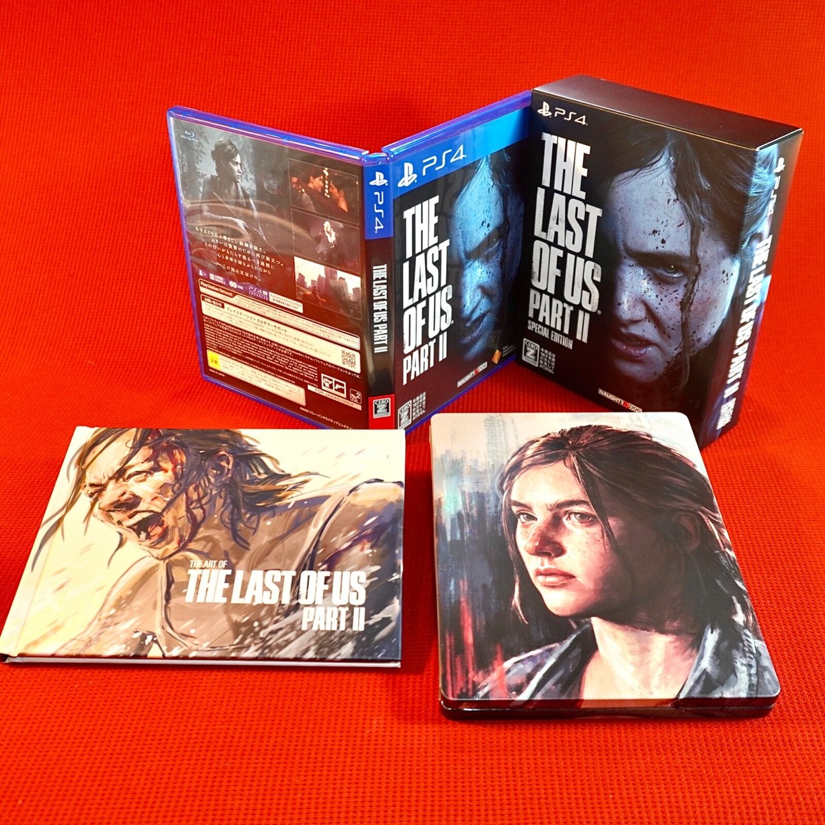 PS4 The Last Of Us Part 2 Special Edition w/Box w/Steel case w