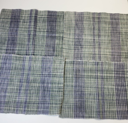 Tovagliette Tessuto ~12x18" Ombre Beach Boho Cabin Blu Verde - Senza Etichetta Tessuto Cotone? - Foto 3 di 4