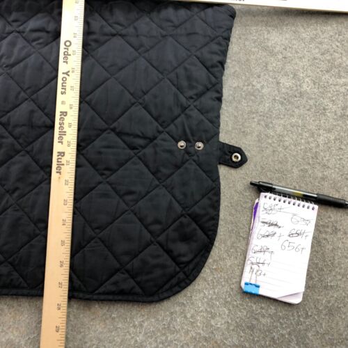 Barbour Quilted Vest Mens Large Zip Snaps Lowerdale Gilet Mountain Embroidery* - Picture 12 of 13