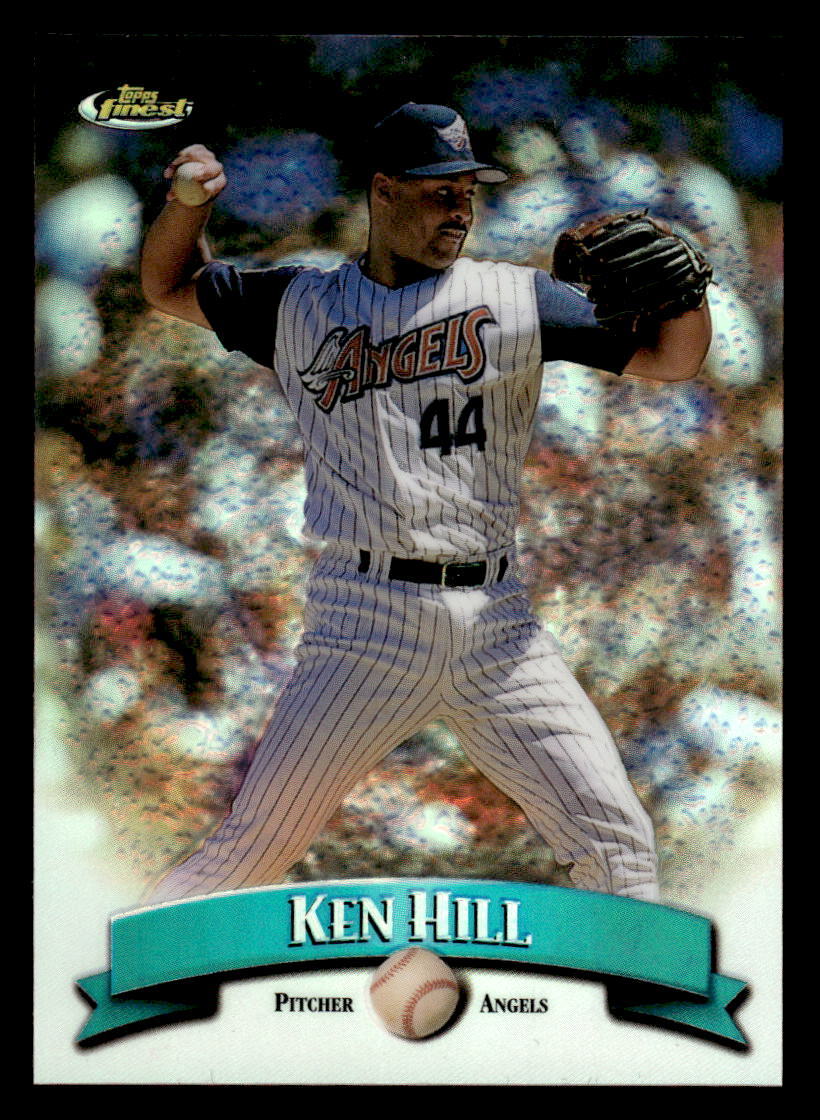 1998 Finest #219 Ken Hill No-Protectors Refractor