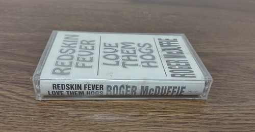 Vtg 1983 Cassette Tape: Roger McDuffie - Redskin Fever/Love Them Hogs - Sealed - Picture 3 of 4