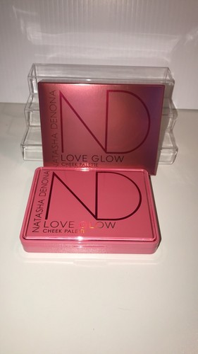 Natasha Denona LOVE GLOW Cheek Palette Powder Cream Blush Highlighter NIB - Picture 7 of 12