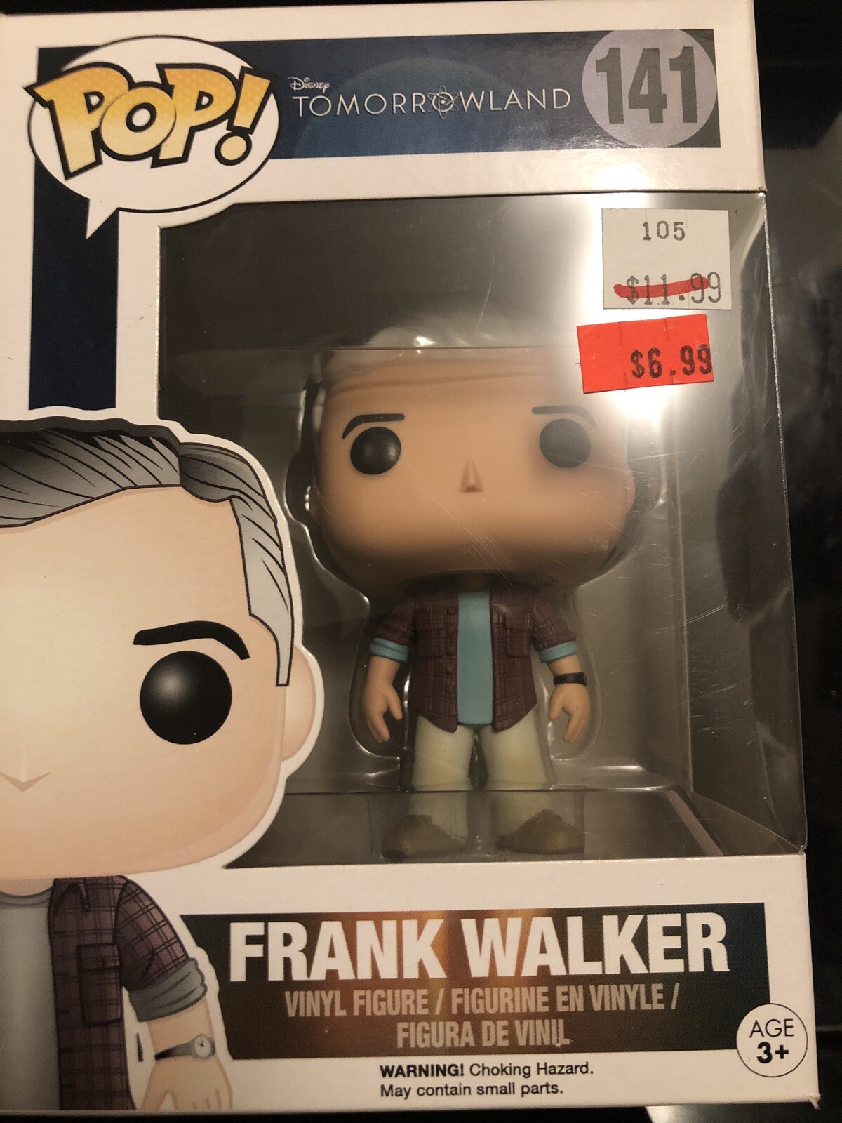 Funko Pop #141 Disney Tomorrowland Frank Walker Bóveda