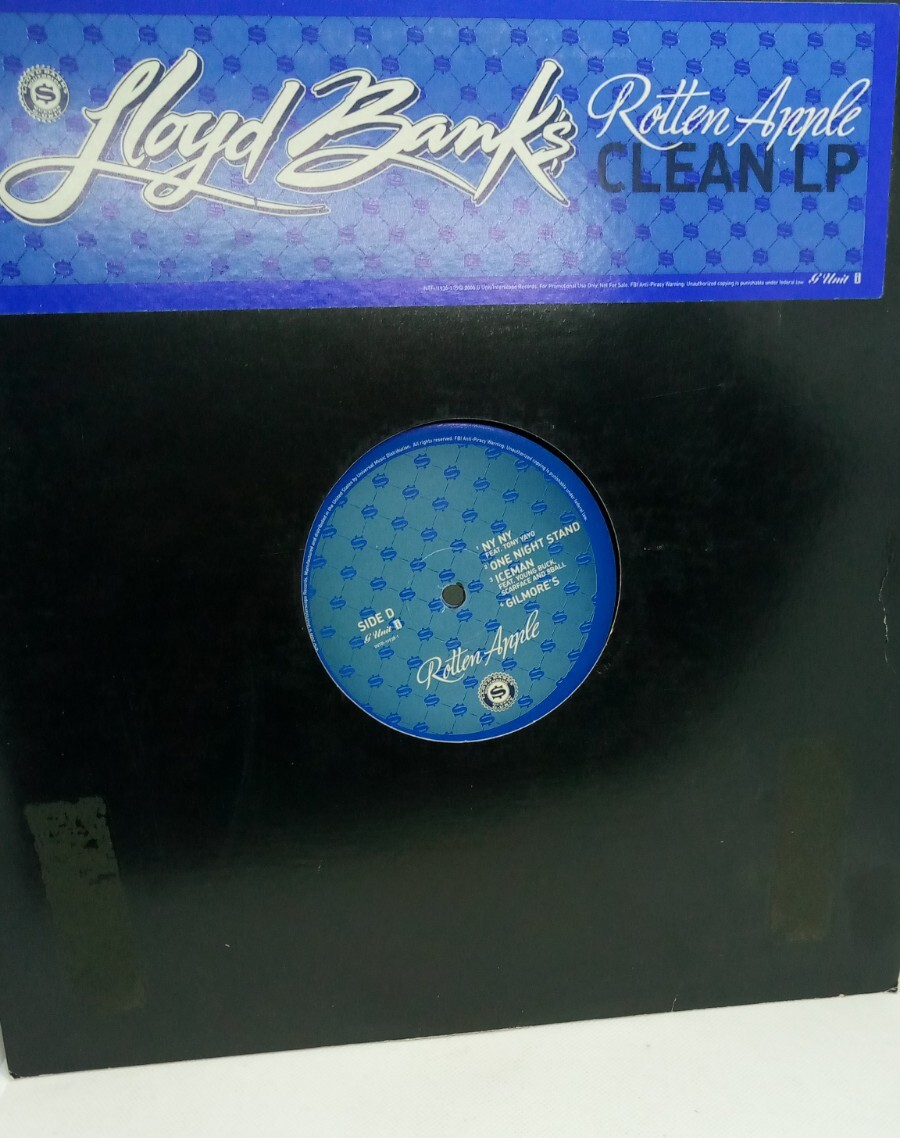 Lloyd Banks Rotten Apple Good+ (Clean DBL LP) Radio Promo G-Unit 