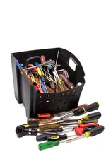 Lot of 135  Screwdrivers Mixed Lot Vintage Random - Phillips Flathead Nut