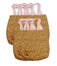 Brightstar Reusable Shopping Easter Travel Shoulder Tote Bags Gifts Yellow Lot 5