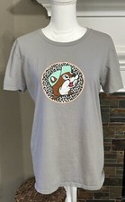 Buc-ee s T-Shirt Sz Medium Adult Gray Wild About Buc-ee s Graphic Tee Summer