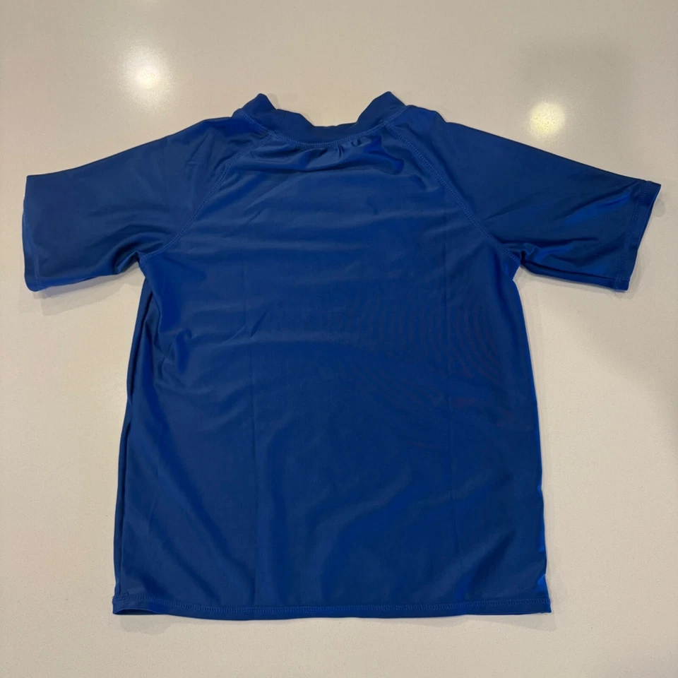 Camisa de natación Royal Caribbean juvenil manga corta azul unisex talla grande Foto 2 de 4