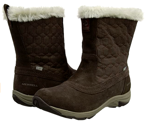Nuevo * Merrell ryeland Alto Polar Impermeable Espresso para mujer Botas de  nieve (M) | eBay