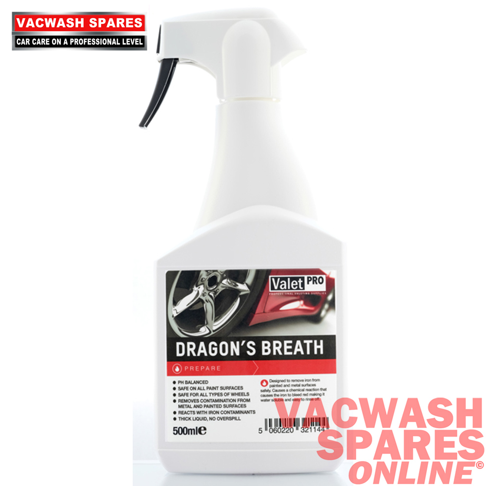 VALETPRO DRAGONS BREATH / MAD WAX / CAR WASH / BUG / GLASS / BRUSH CAR