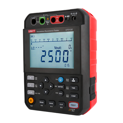 Probador de resistencia de aislamiento de alto voltaje digital UNI-T UT512D/ UT512E 2,5 kV - Imagen 5 de 9