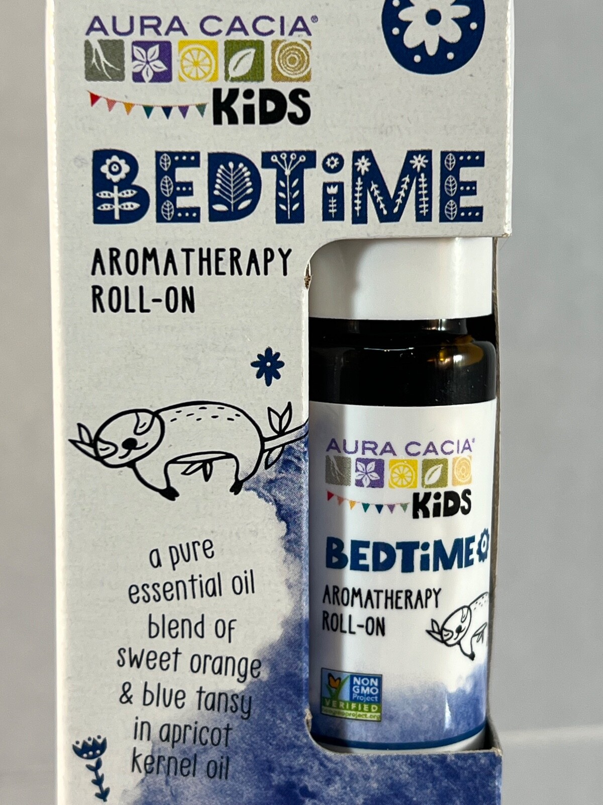 Kids BEDTIME Essential Oil Roll On 0.31 Oz  by Aura Cacia Soothing & Calming