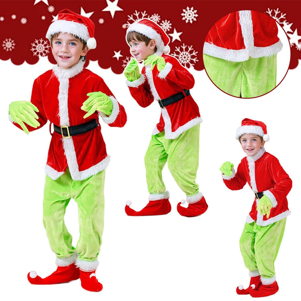 Grinch Kostum Kinder