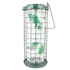 Squirrel Stumper Proof Resistant Wild Bird Feeder - 3 Lb. Capacity Metal Green