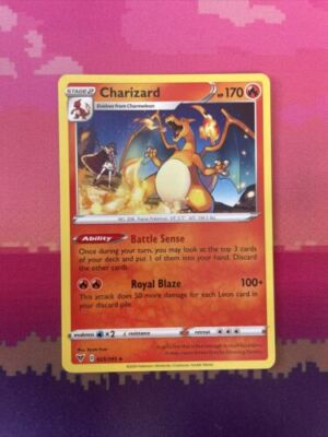 Pokemon Karte Charizard Vivid Voltage Rare 025/185 Near Mint
