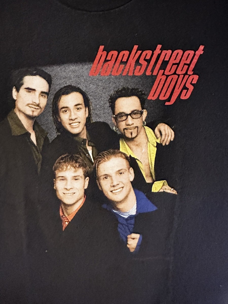 トップス backstreet boys 1998 vintage t shirt Vintage 1998 Backstreet Boys BackStreets Back Tour Shirt Boy Band