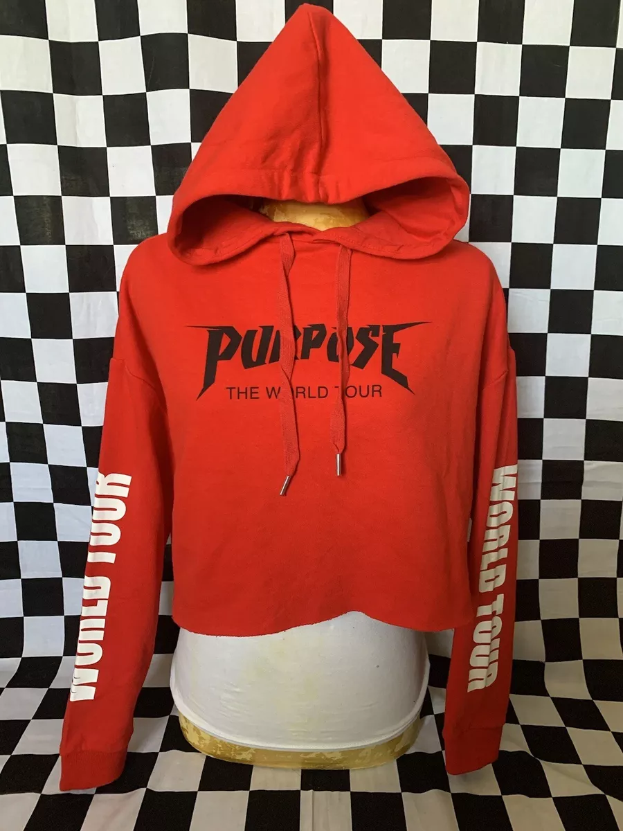 Justin bieber hotsell cropped hoodie