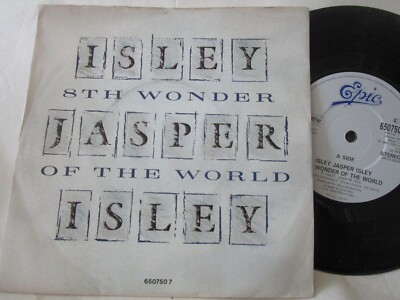 Isley Jasper Isley  8th Wonder Of The World Epic EPC 65075 UK Vinyl 7inch Single
