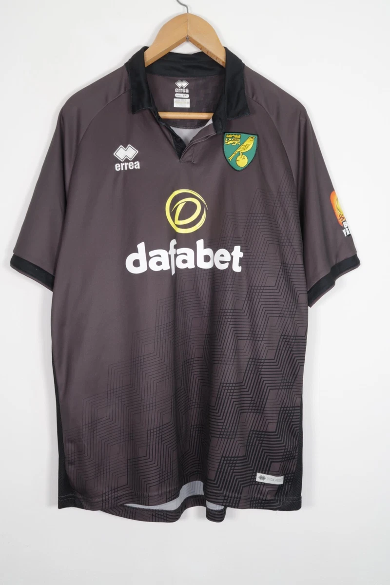 Maillot Domicile Norwich City 2015/2016 - Erreà - Taille S - Neuf Avec étiquettes - Signé ?
