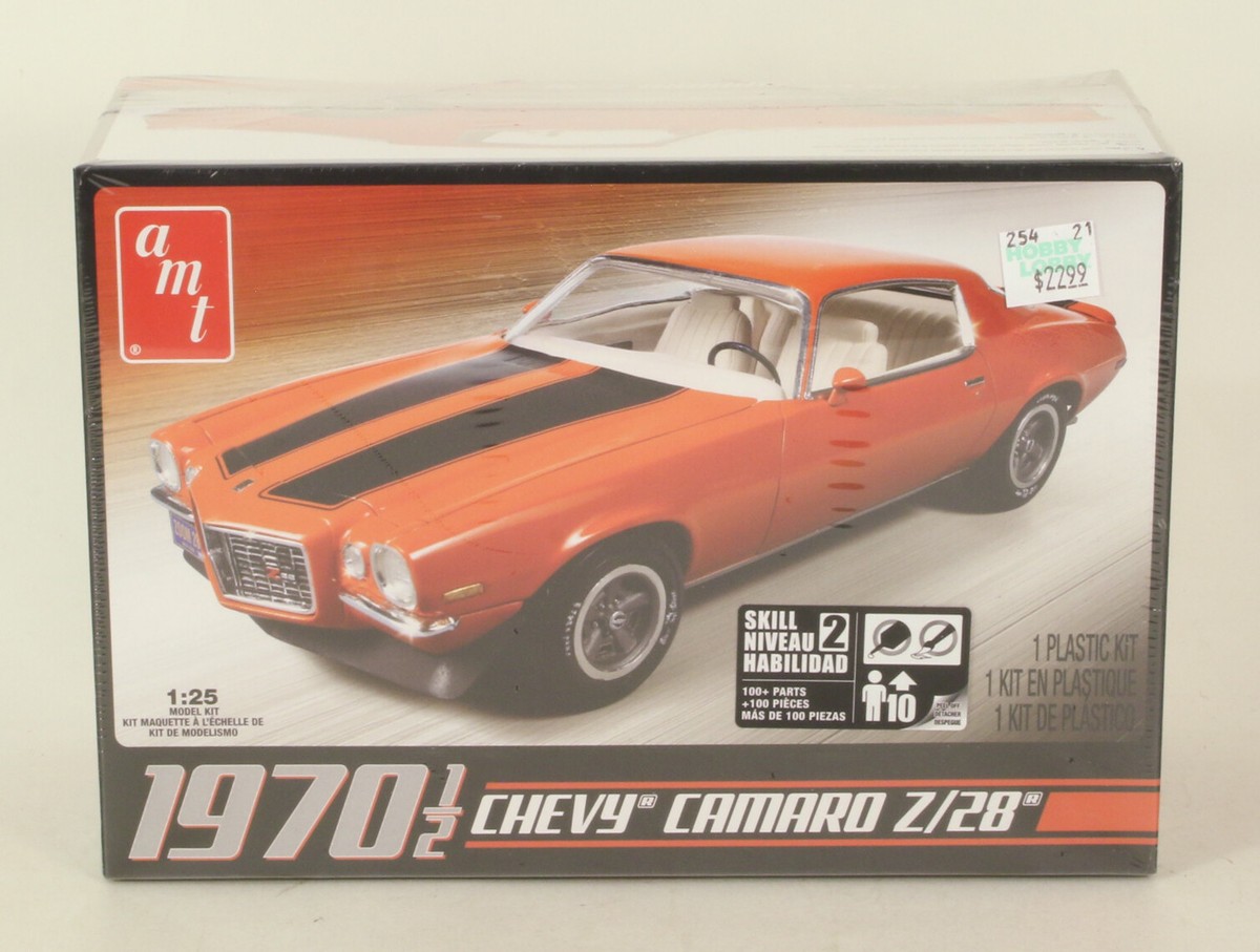 AMT Model Kit 1:25 Scale 1970 1/2 Chevy Camaro Z/28 | eBay