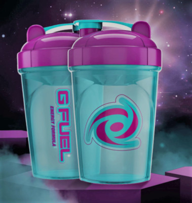 *New* G Fuel The HORNETS JR. V2 Shaker Cup 16oz Limited Edition GFuel Gamma Labs