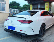 Cup Heckspoiler SCHWARZ für Mercedes CLS C257 Spoiler Aufsatz AMG Heckklappe