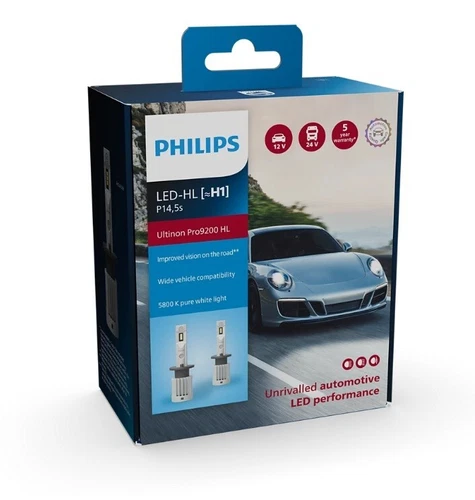 Philips Ultinon Pro9200 LED H4 H7 H9 H11 HB3 HB4 Car Headlight Globes Hi/Lo Beam - Picture 7 of 26
