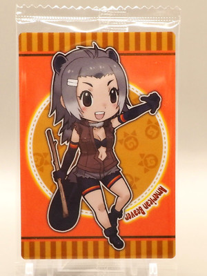 American Beaver Kemono Friends Oblate Card 08 Bandai Anime Japan X666