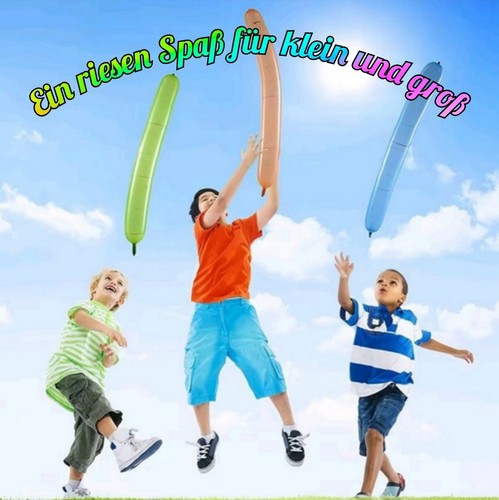XL RAKETEN LUFTBALLONS ⭐️ Fliegende Raketenballons Party Ballon Kindergeburtstag - Bild 6 von 12