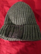 Dkny Fleece-Lined Knit Beanie Grey