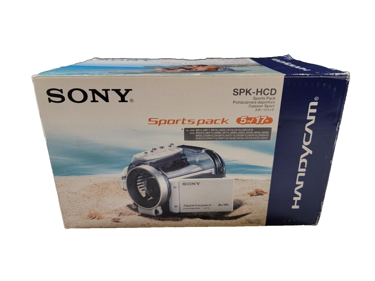 Sony SPK-HCD Waterproof Underwater Sports Pack for DCR-SR220 45 55