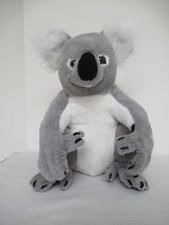 Melissa Doug Koala Bear Plush Stuffed Animal Toy New w/o Tag 15" Gray White